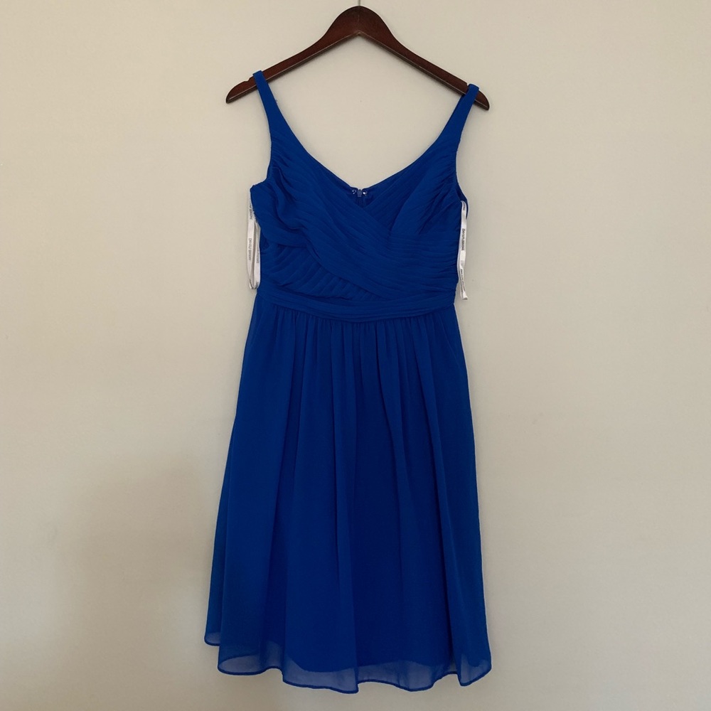 David’s bridal bridesmaid dress